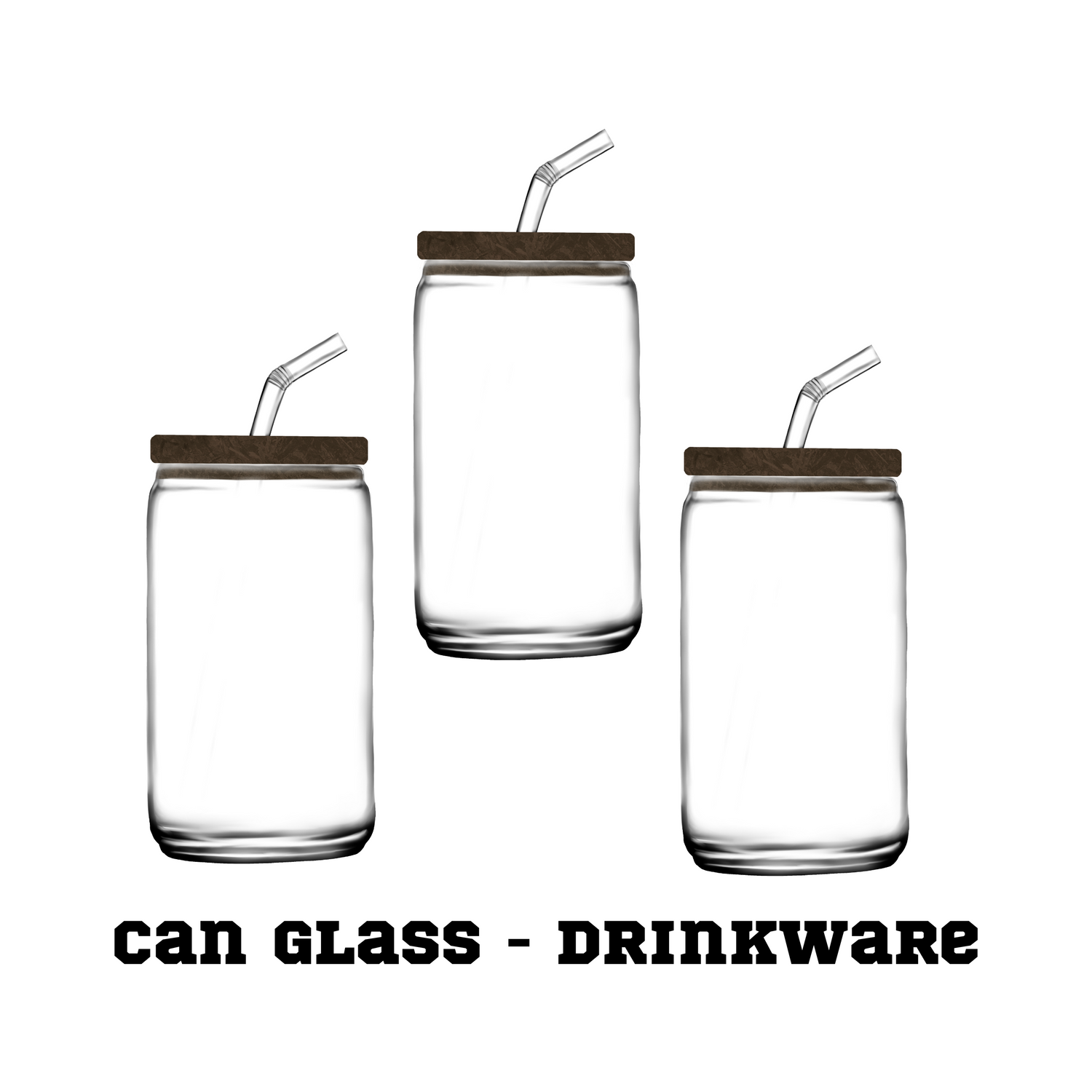 Drinkware - Glass Can